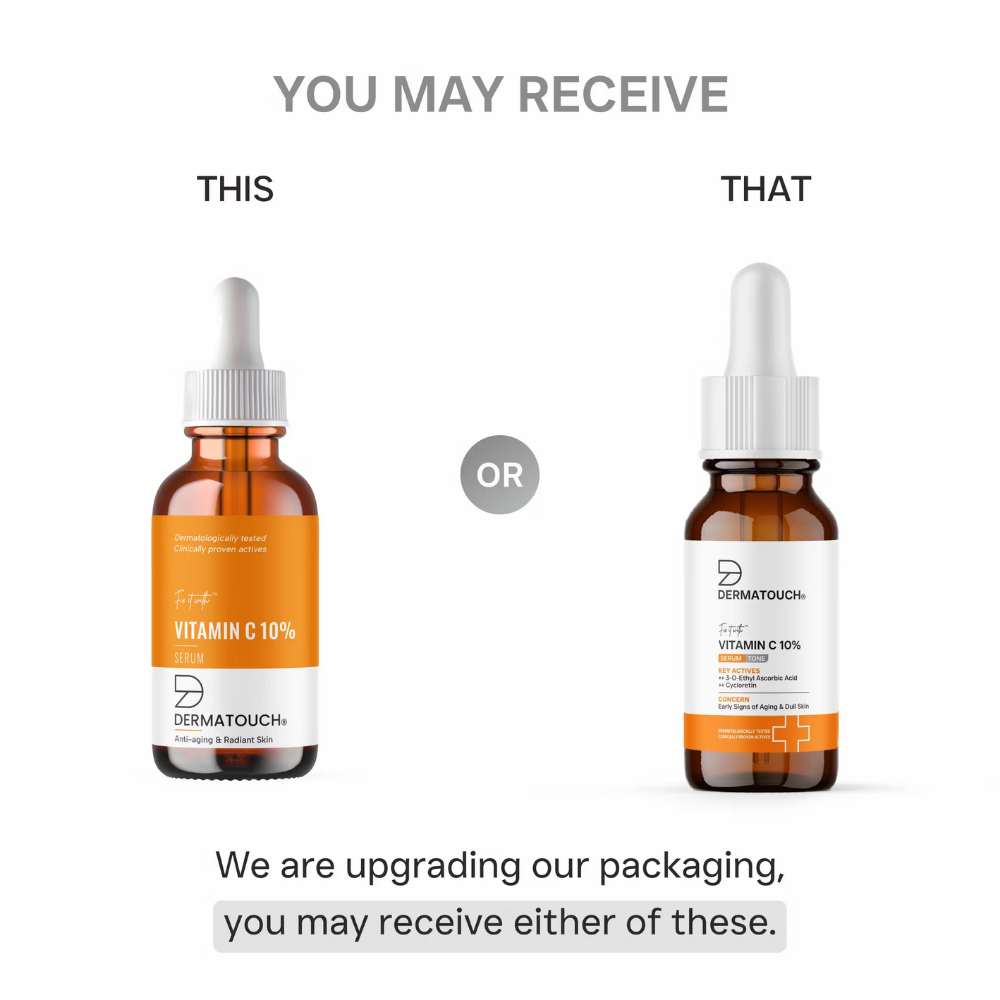 Dermatouch Vitamin C 10% Serum With Cycloretin Brightening, Firming & Anti-Aging Face Serum