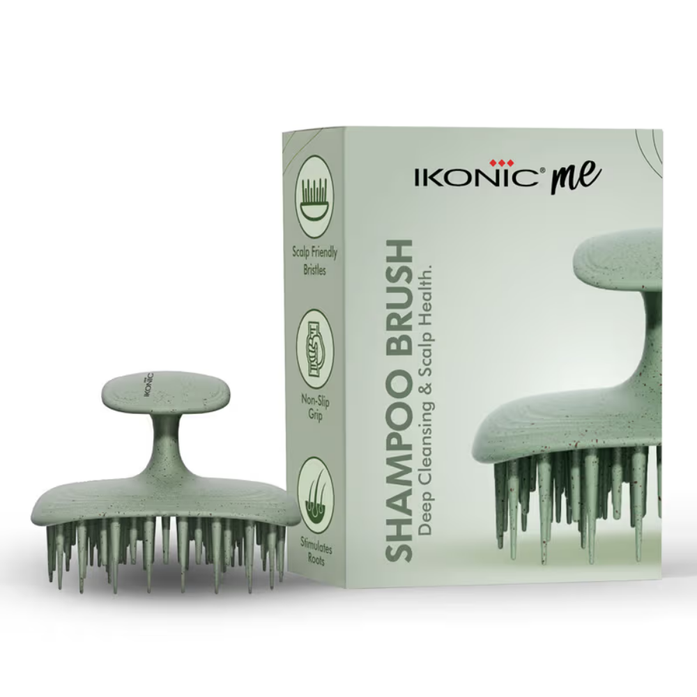 Ikonic Me Shampoo Brush IKM-2129 - Jade Green