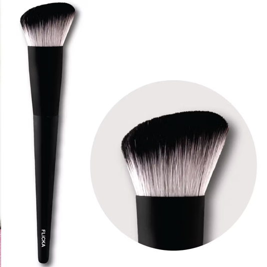 Flicka Professional Super Soft Dense Bristles Hd Finish For Face Makeup - 05 Contour Brush