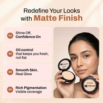 MARS HD Mattifying Compact Powder