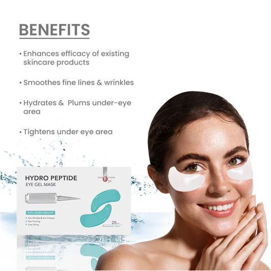 O3+ Hydro Peptide Hydrogel Eye Patch Mask With Collagen & Hyaluronic Acid For Dark Circles