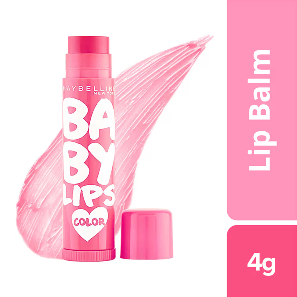 Maybelline New York Baby Lips Color Lip Balm with SPF 11 Up To 24H Moisture