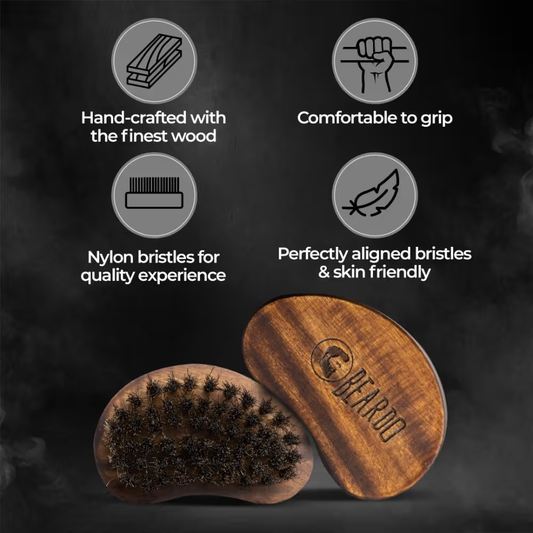 Beardo Boar Bristle Beard Brush Made in India