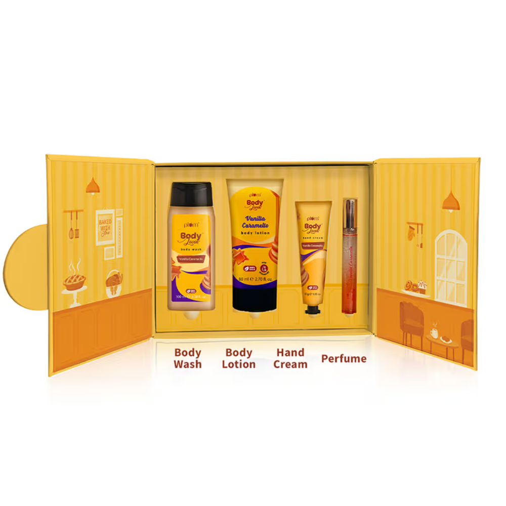 Plum Bodylovin Vanilla Caramello Bath & Body Gift Set