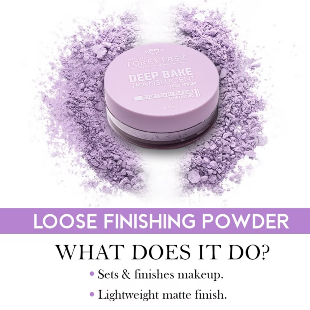 Daily Life Forever52 Deep Bake Translucent Matte Loose Powder