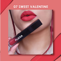 FLiCKA Set & Attack Liquid Lipstick Waterproof Easy Apply Intense Pigment