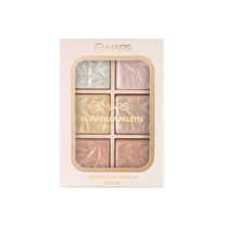 MARS Glowzilla 6 Shade Face Highlighter Palette