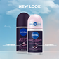 NIVEA Pearl & Beauty Fine Fragrance Deo Roll For Women, 72H Odor Protection, 0% Alcohol
