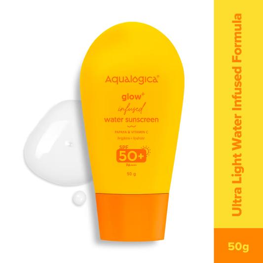 Aqualogica Glow+ Infused Water Sunscreen SPF 50+ PA++++
