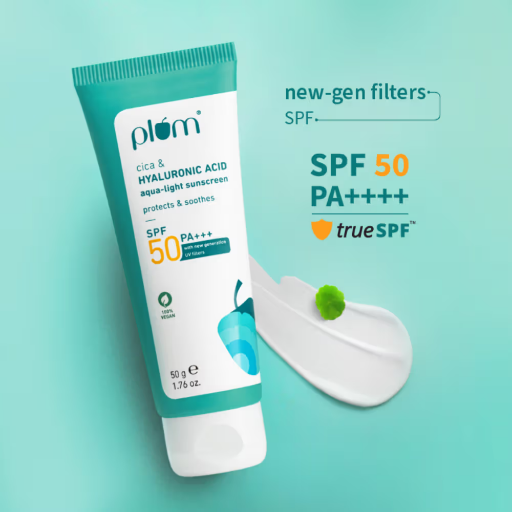 Plum Cica & Hyaluronic Acid Aqua-Light Sunscreen