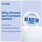 MARS Oil Blotter Gel Compact with Puff Applicator