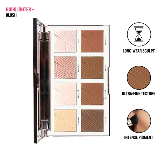 Daily Life Forever52 Essential Highlighter & Contour Powder Palette - BKS002