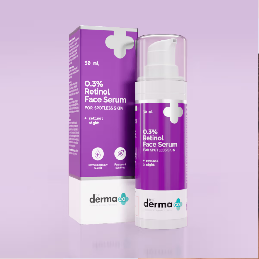 The Derma Co 0.3% Retinol Face Serum For Spotless Skin