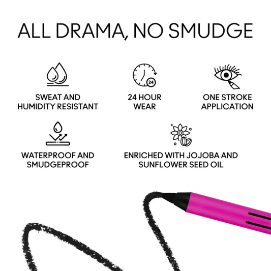 M.A.C 24Hr Waterproof & Smudgeproof Kajal Eye Liner
