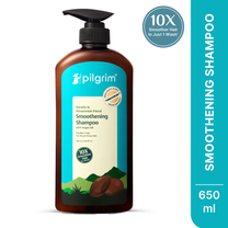 Pilgrim Patua & 10X Keratin Smoothening Shampoo For Dry & Frizzy Hair