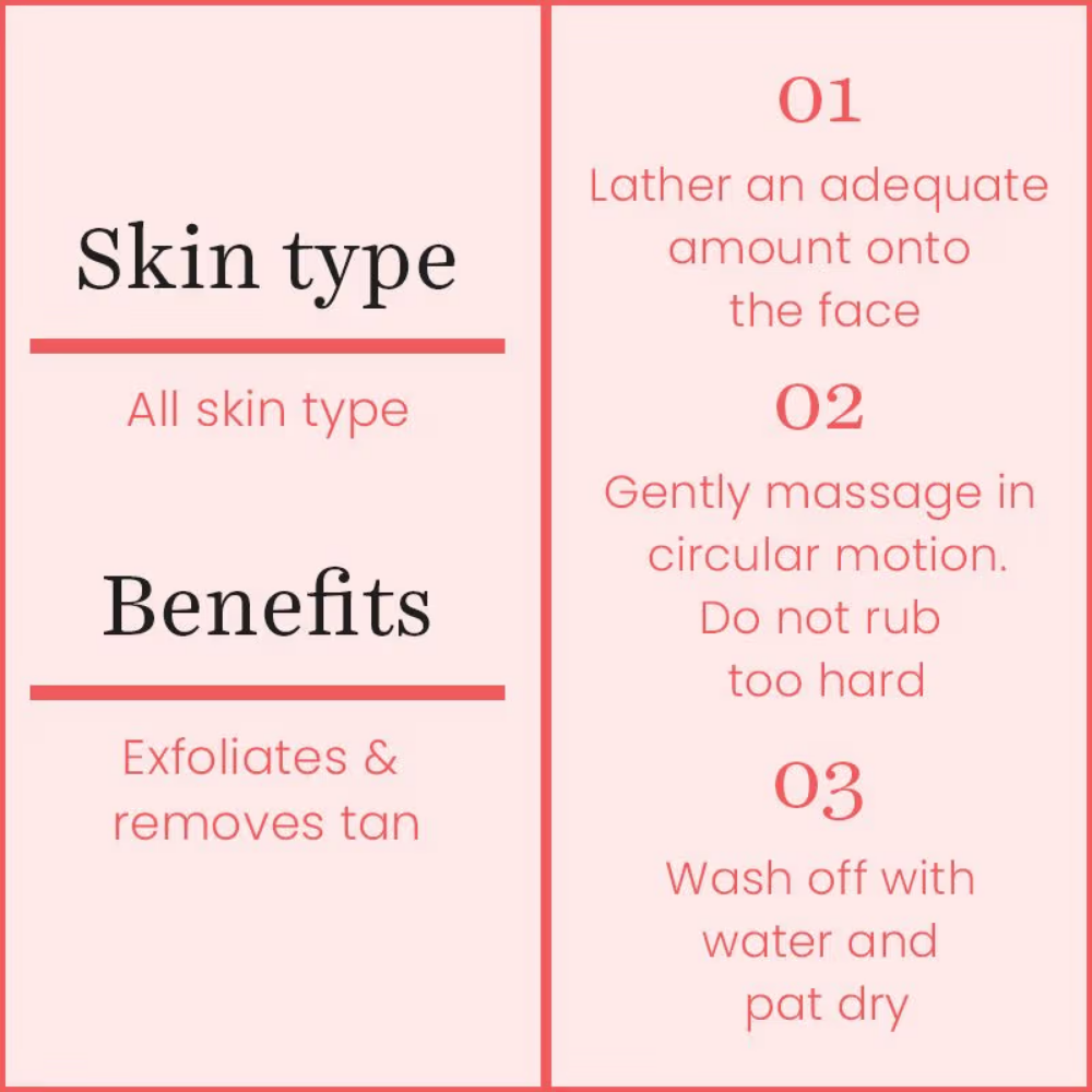 O3+ Dtan Scrub For Blackheads & De Tan