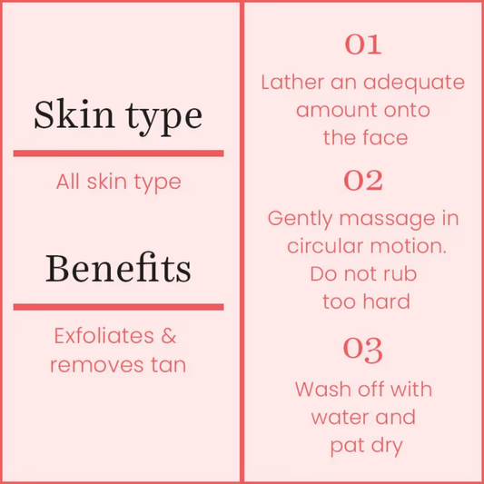 O3+ Dtan Scrub For Blackheads & De Tan