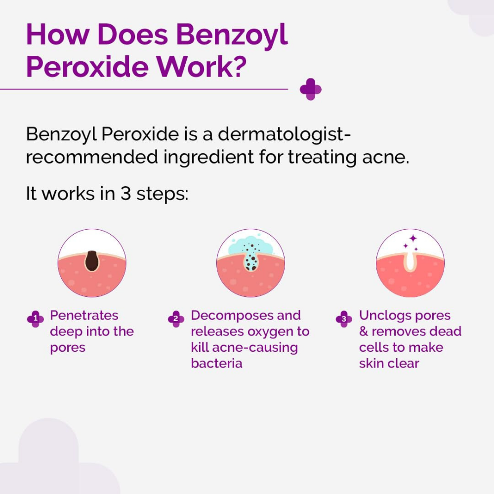 The Derma Co Benzoyl Peroxide & Kojic Acid Combo