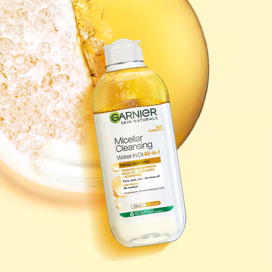 Garnier Skin Naturals Micellar Oil-Infused Cleansing Water For Cleansing & Make-Up Remover