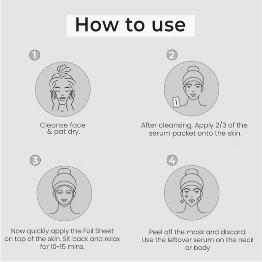 O3+ Power Foil D-Tan Face Sheet Mask