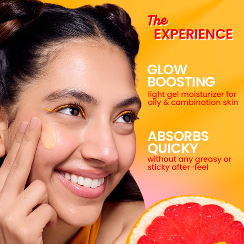 Dot & Key Vitamin C + E Super Bright Moisturizer With Sicilian Blood Orange, Boosts Glow, Light Gel