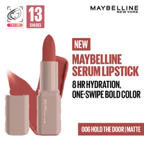 Maybelline Serum Matte Lipstick - 8Hr hydration, One-Swipe Bold Color