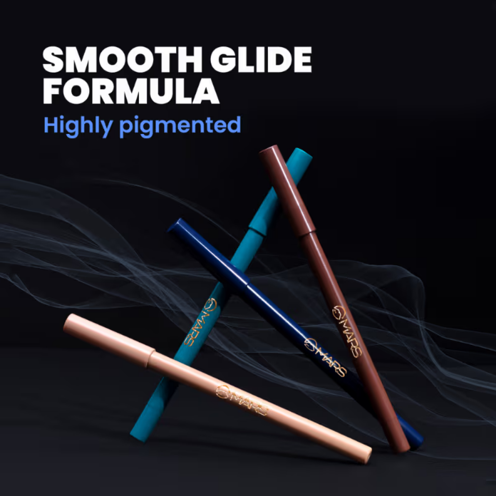 MARS Won't smudge Won't budge Smooth Glide Kajal