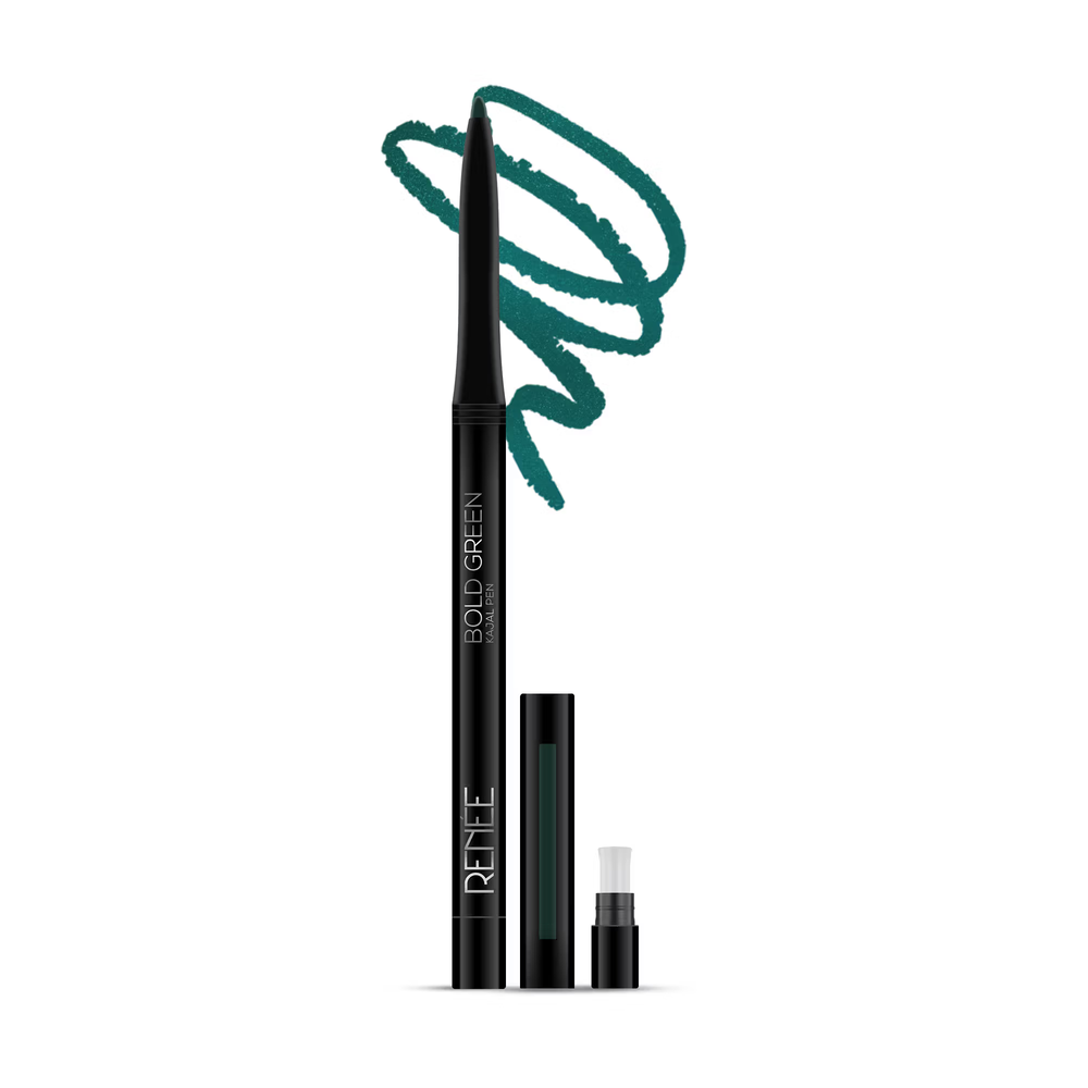 Renee Cosmetics Kajal Pen With Sharpener - Bold Green