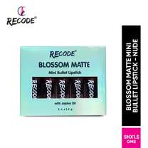 Recode Blossom Matte Mini Bullet Lipstick – Set Of 5