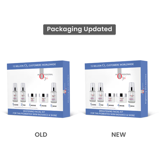 O3+ Brightening Facial Kit for Tan and Pigmented Skin