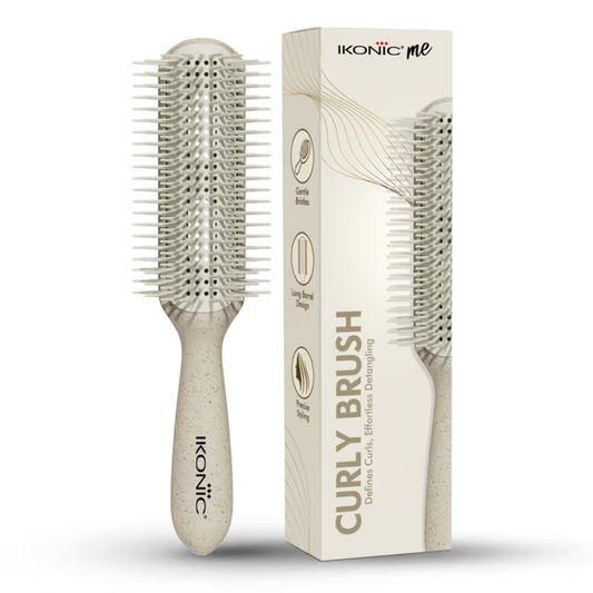 Ikonic Me Curly Brush IKM-3019 - Sand Beige