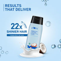 Plum Coconut Milk & Peptides Strength & Shine Shampoo
