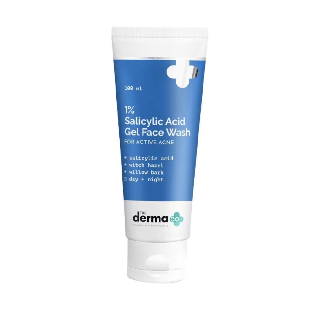 The Derma Co 1% Hyaluronic Sunscreen & 2% Salicylic Face Wash Combo