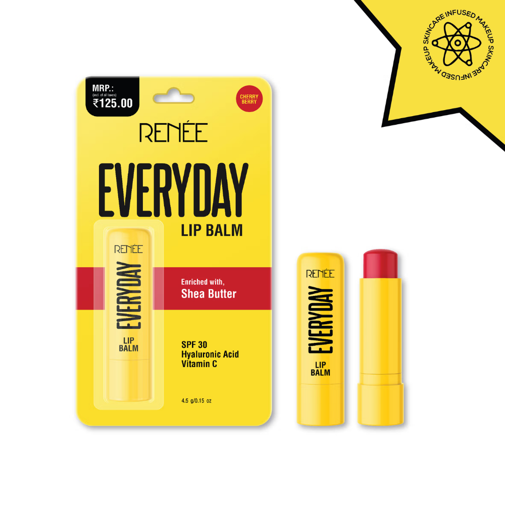 Renee Cosmetics Everyday Tinted Lip Balm Enriched With Shea Butter SPF 30