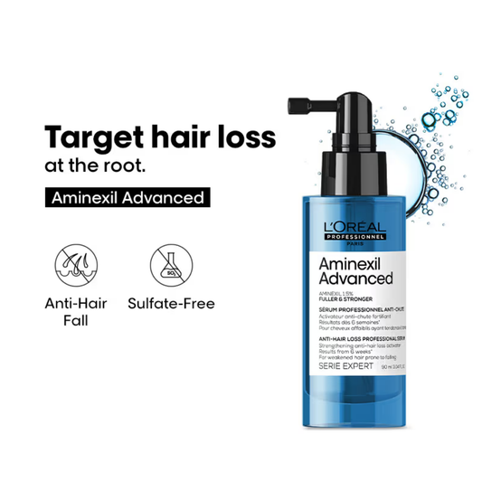 L’Oréal Professionnel Aminexil Advanced Anti-Hair Loss Leave-In Serum with Dermatological Actives