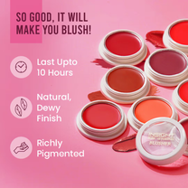 Insight Cosmetics Blusher With Vitamin E, Multi Use Super Pigmented, Dewy Finish