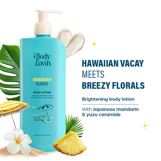 Plum BodyLovin Hawaiian Rumba Body Lotion Hydrating & Brightening Lightweight Gel-Cream Formula