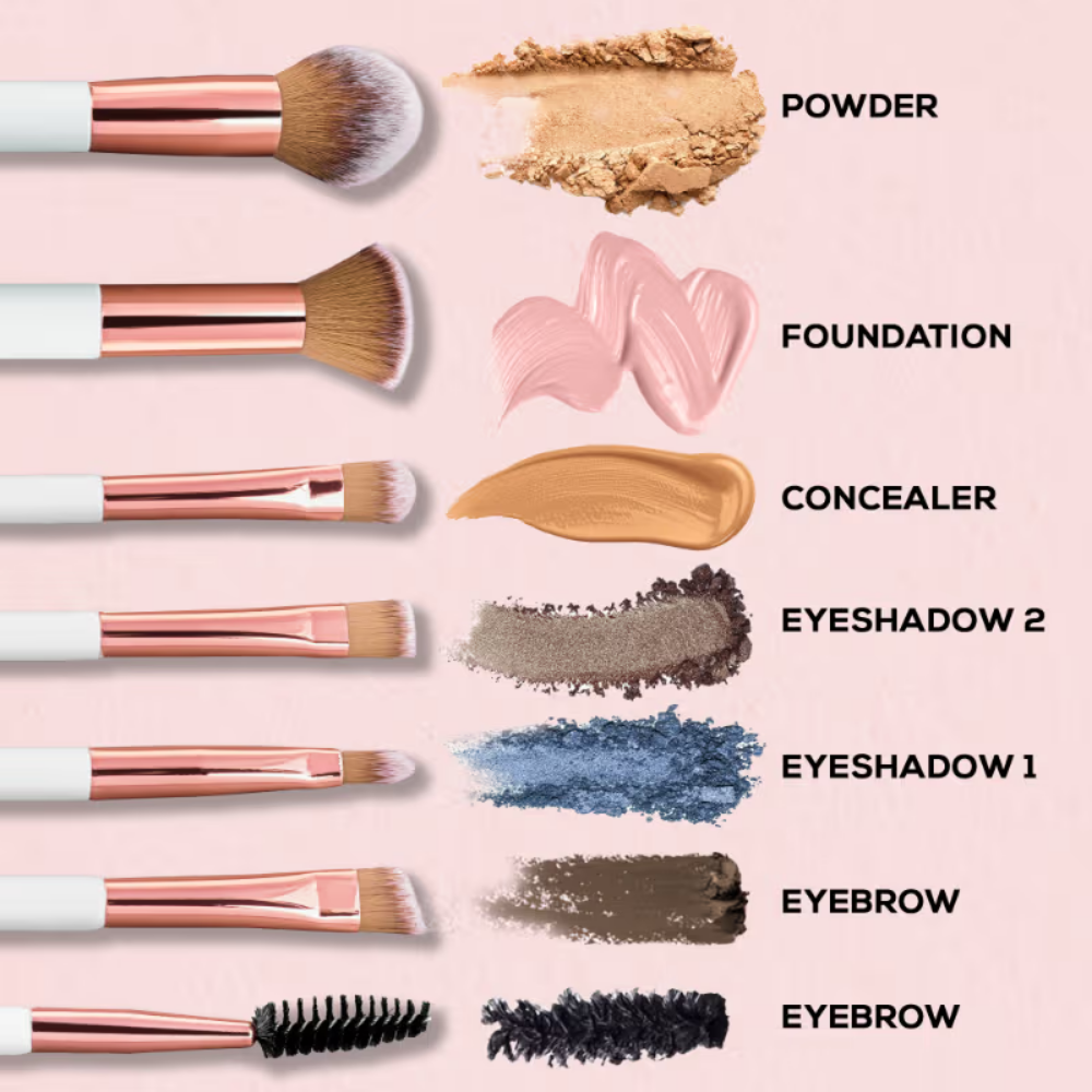 Renee Cosmetics All In 1 Professional Makeup Brush - Set Of 6