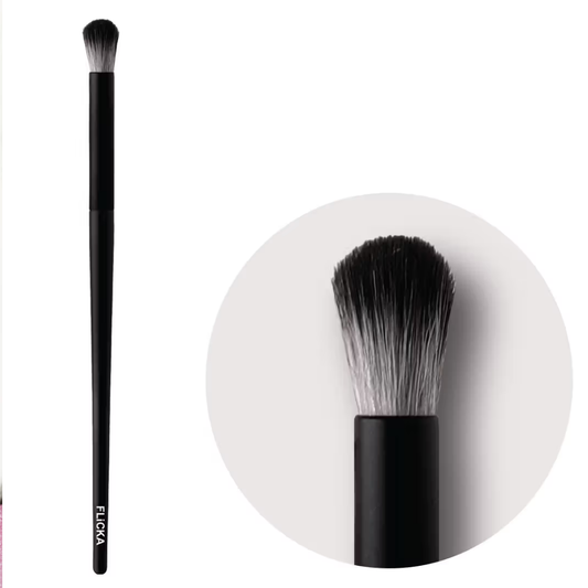 Flicka Professional Super Soft Dense Bristles Hd Finish For Eyes Makeup - 12 Eye Shadow Brush
