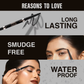 Insight Cosmetics Smudge Free Eyebrow Pencil, 2 In1 Define & Blend,12hrs Long Lasting