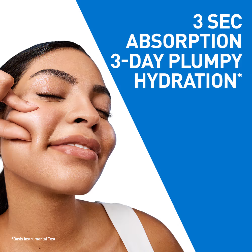 CeraVe HA Water Gel Oil-Free Face Moisturizer with Hyaluronic Acid & Ceramides for Plumpy Hydration