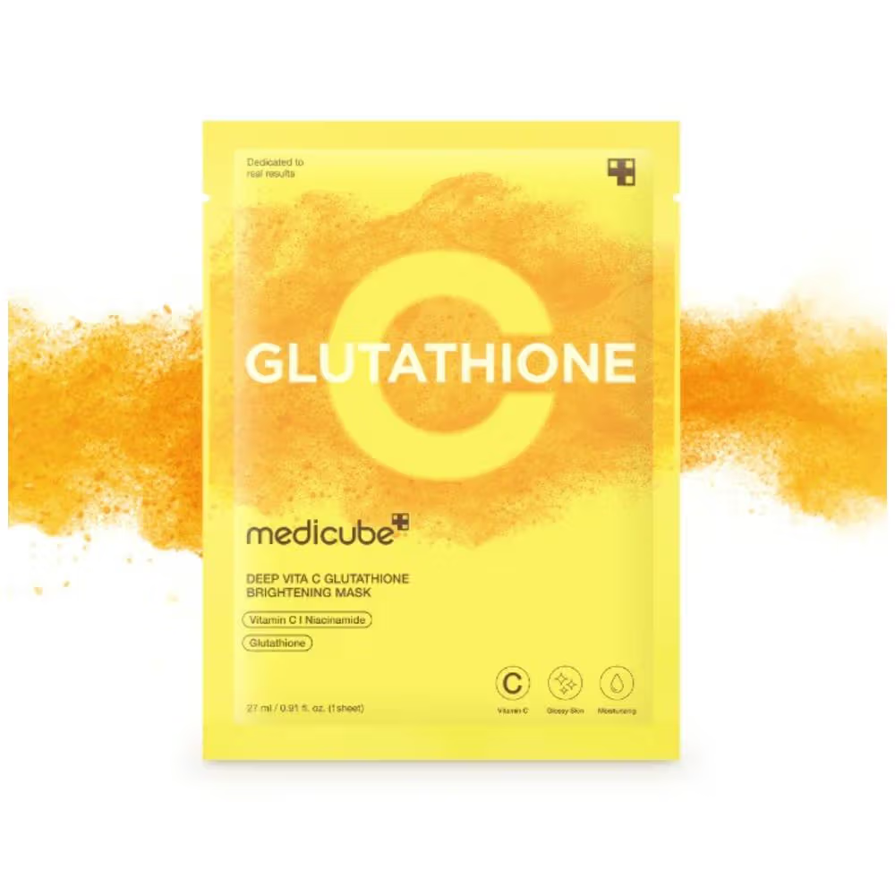 Medicube Deep Vita C Glutathione Brightening Mask
