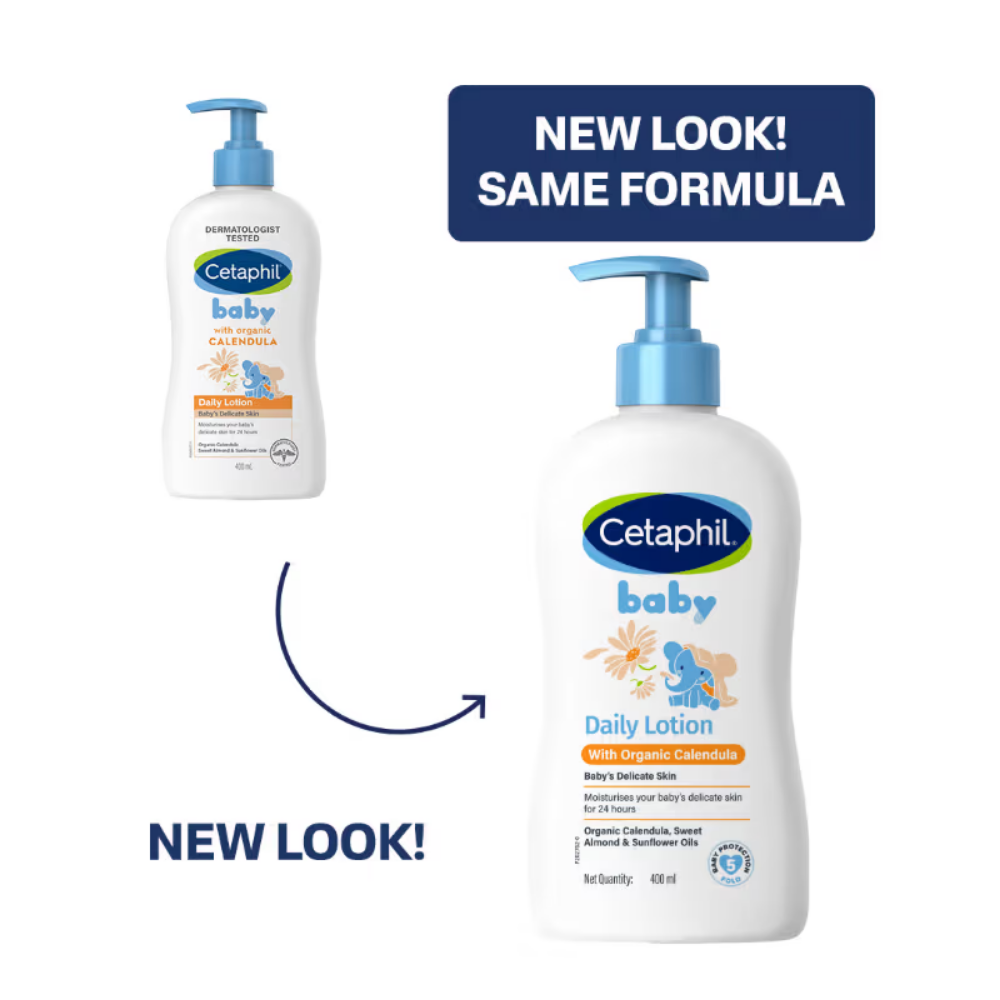 Cetaphil Baby Daily Lotion With Organic Calendula for Face & Body