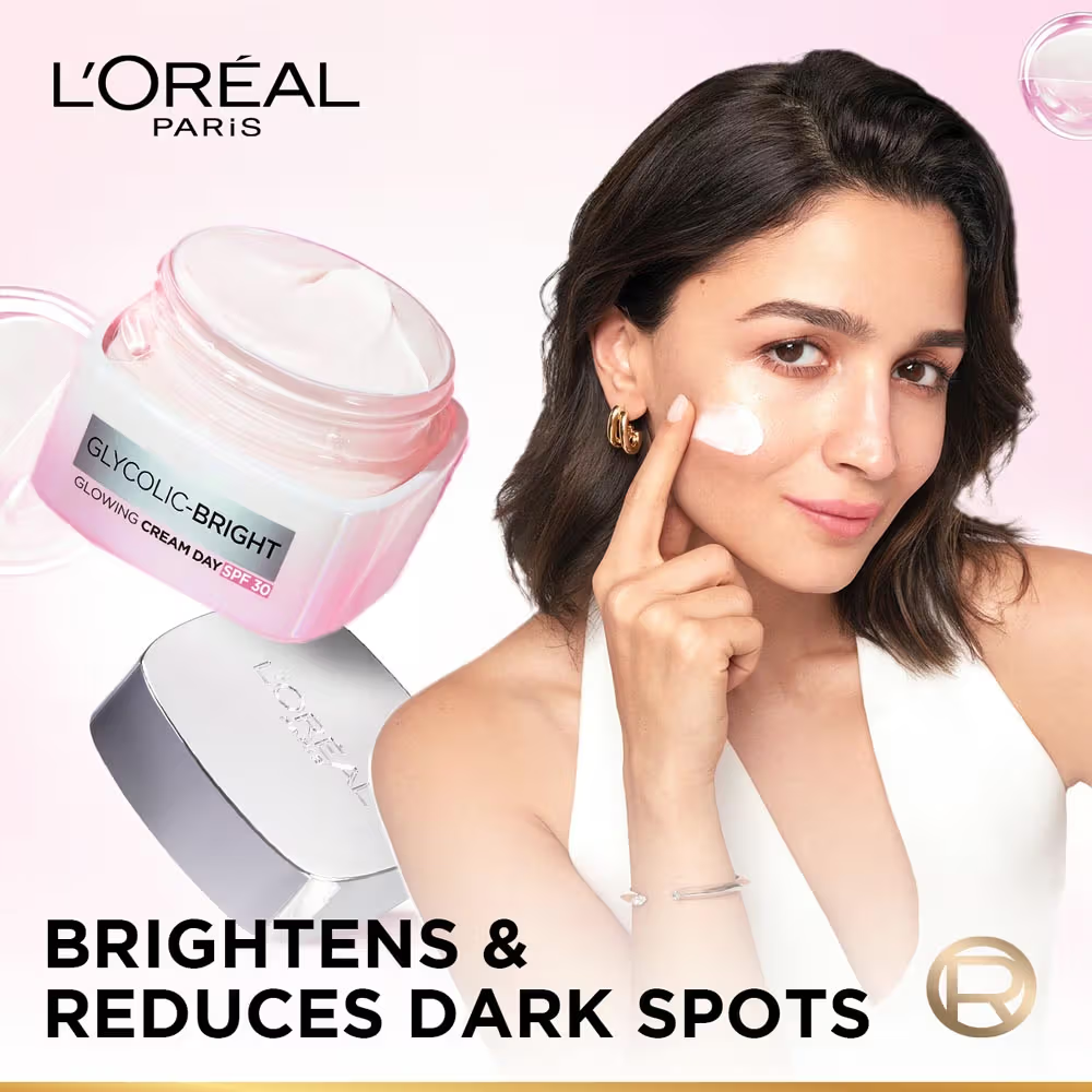 L'Oreal Paris Glycolic Bright Day Cream With SPF30