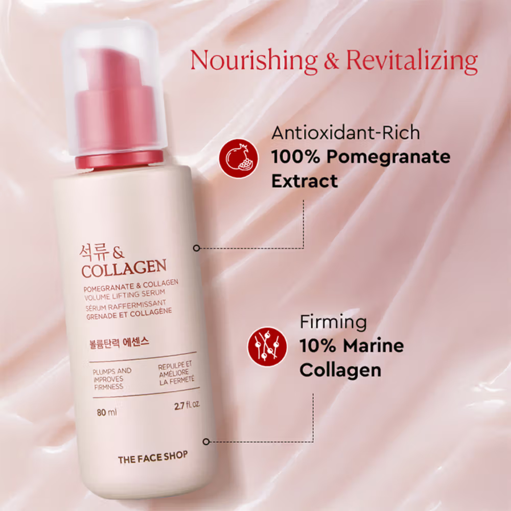 The Face Shop Pomegranate & Collagen Volume Lifting Serum