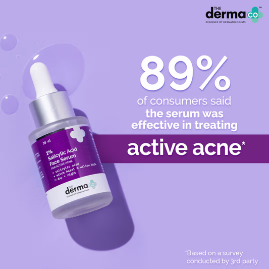 The Derma Co 1% Hyaluronic Sunscreen & 2% Salicylic Serum Combo
