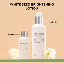 The Face Shop White Seed Brightening Lotion - Korean Moisturizer With Niacinamide for Even Skin Tone