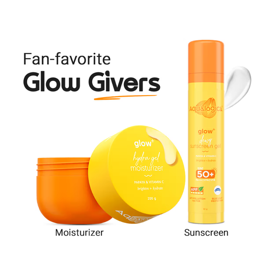 Aqualogica Glow + Papaya Vitamin C Duo
