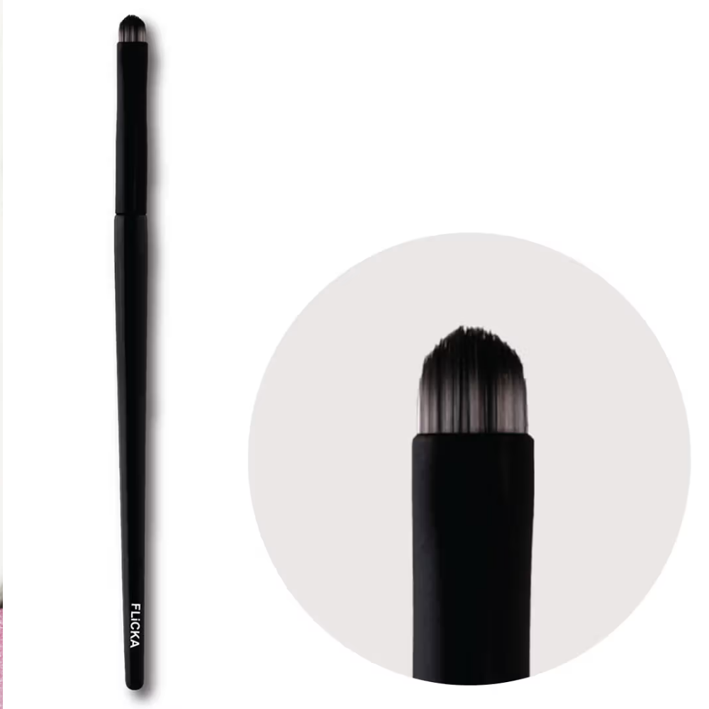 Flicka Professional Super Soft Dense Bristles Hd Finish For Eyes Makeup - 09 Eye Lip Brush
