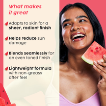 Plix Watermelon Tint Twist Color-Adapting Sunscreen
